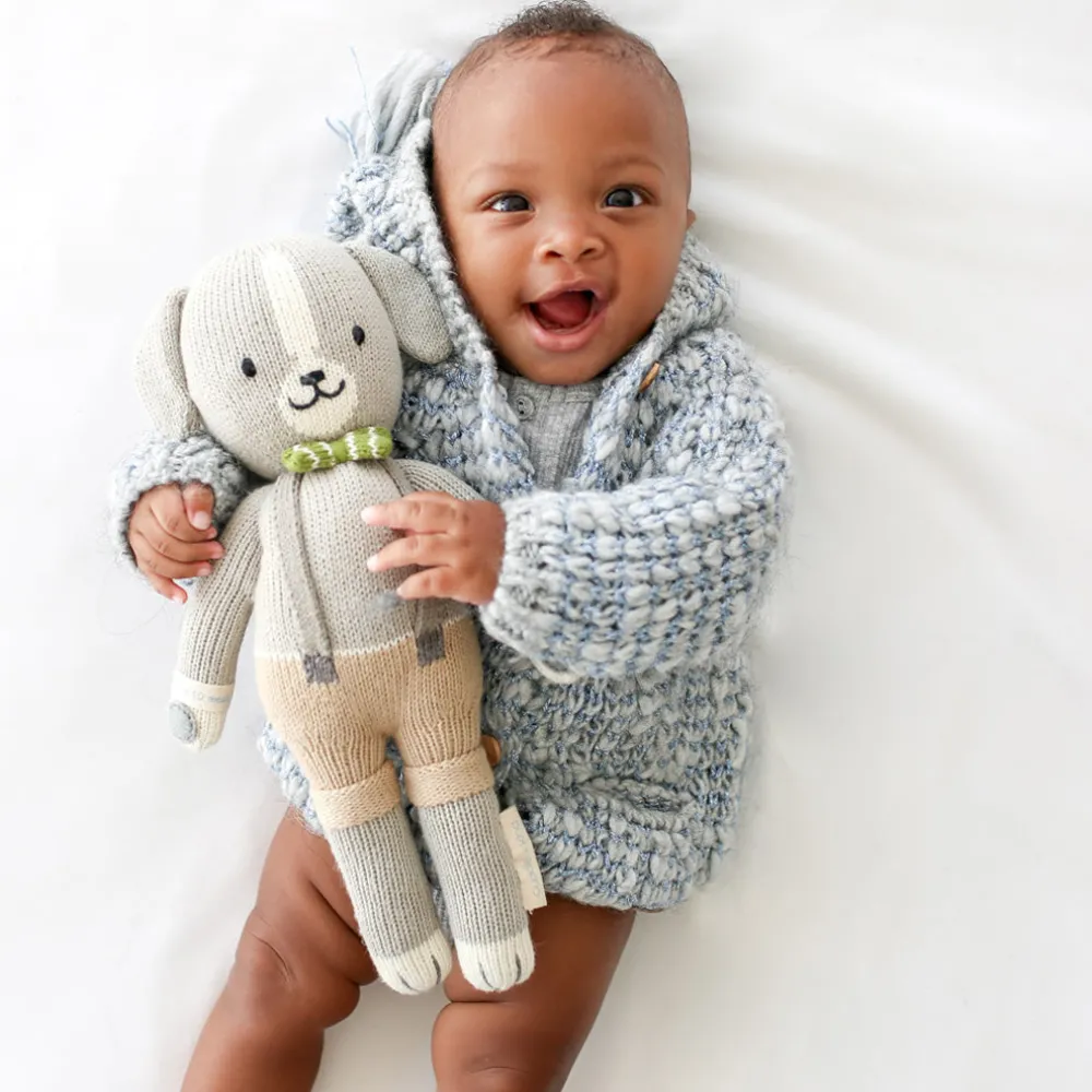 Noah The Dog Hand-Knit Doll