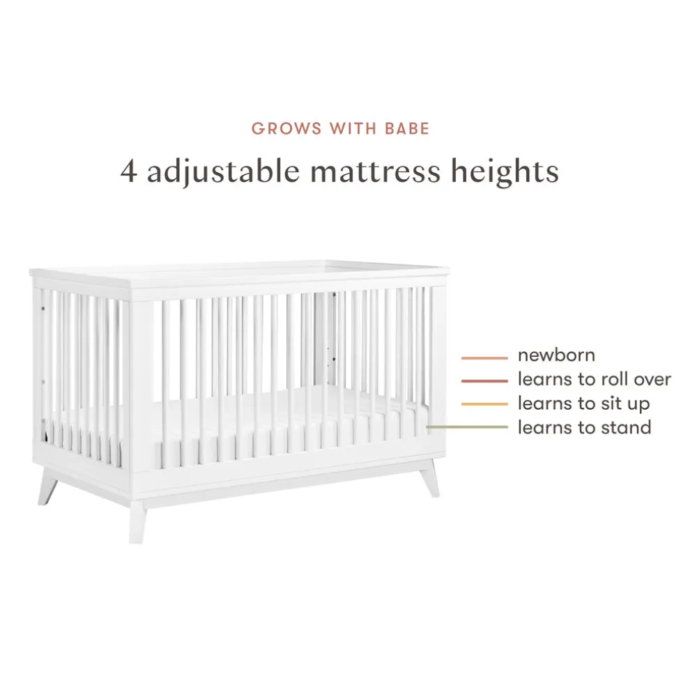 Scoot 3-in-1 Convertible Crib + Toddler Rail