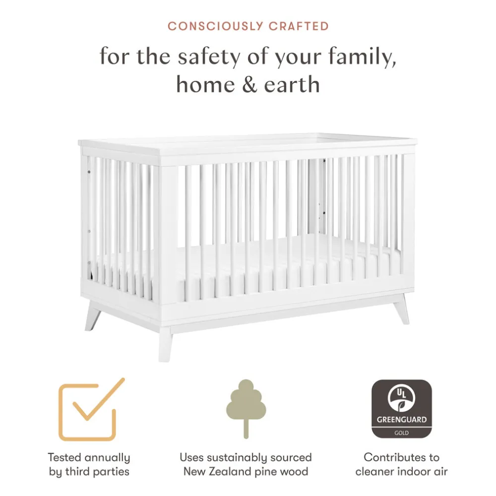 Scoot 3-in-1 Convertible Crib + Toddler Rail