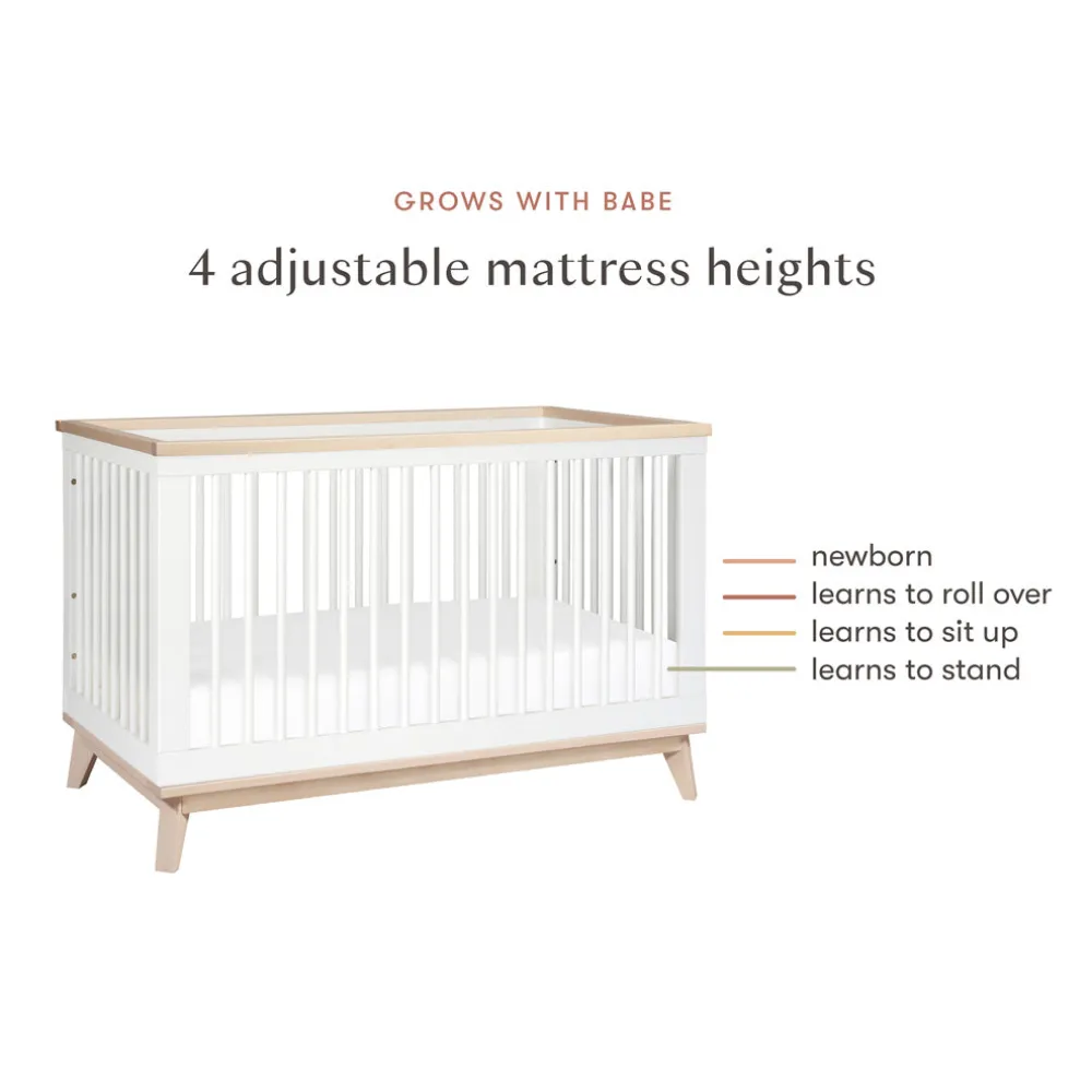 Scoot 3-in-1 Convertible Crib + Toddler Rail