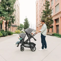 Vista V3 Twin Stroller + Nuna PIPA Series Travel System