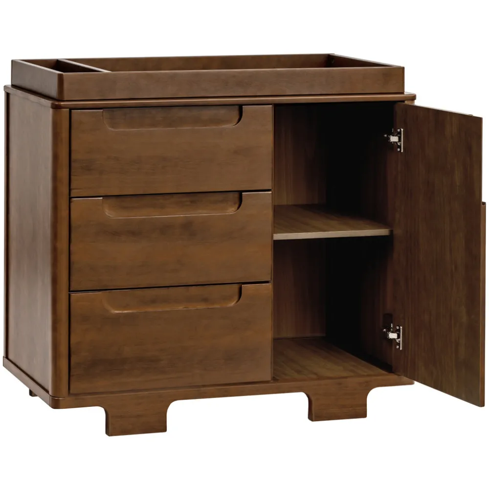 Yuzu 3-Drawer Compact Changer Dresser with Removable Changing Tray (41")